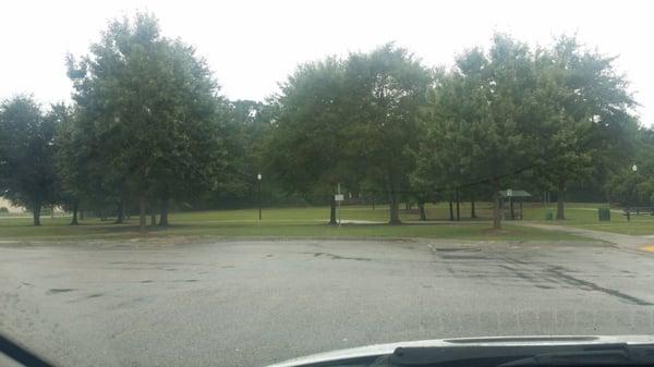 Picnic area and walking trail