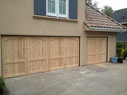 CUSTOM WOOD DOOR JOB