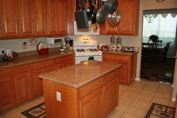 Chocolate Truffle quartz countertops