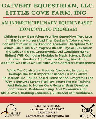 Homeschool Horse Club Details