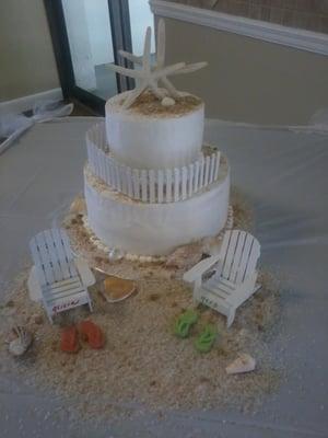 Krantz-Kraus Wedding  Cake