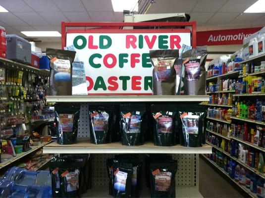 Locally roasted coffee!