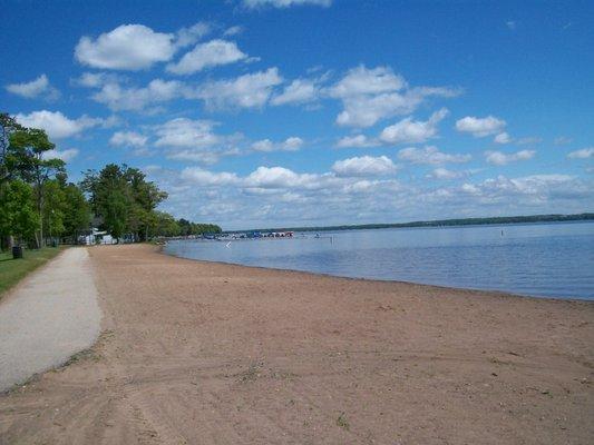 Nice sandy beach!