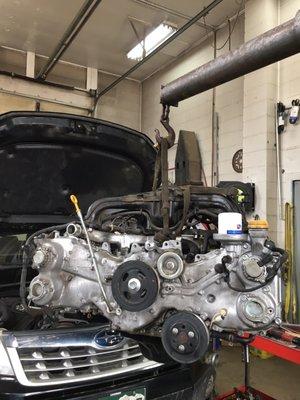 Subaru engine replacement