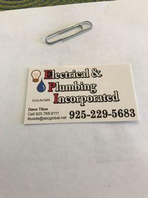 Electrical & Plumbing