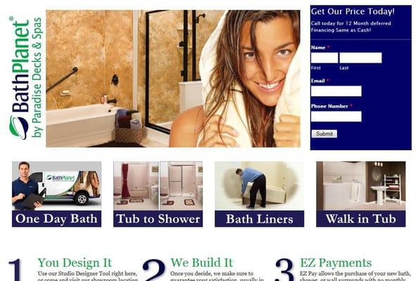 Bath Planet Website