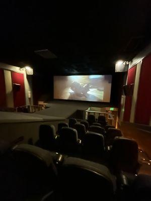 Interior of theater