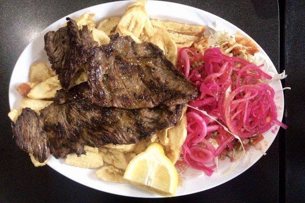 Carne asada típica