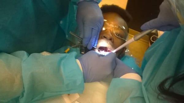 First tooth extraction