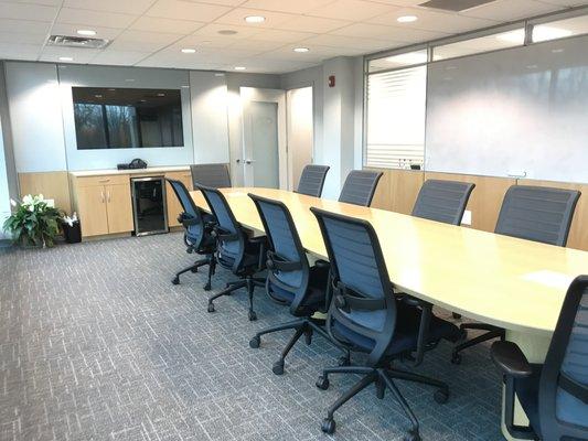 Navesink conference room w/ tv and white board