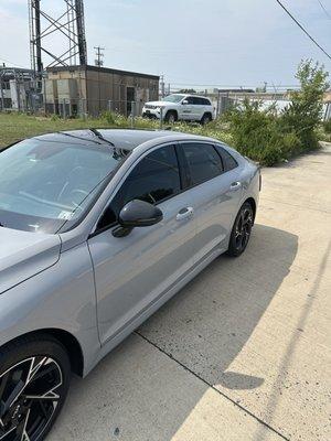 '25 KIA K5 in Wolf Grey