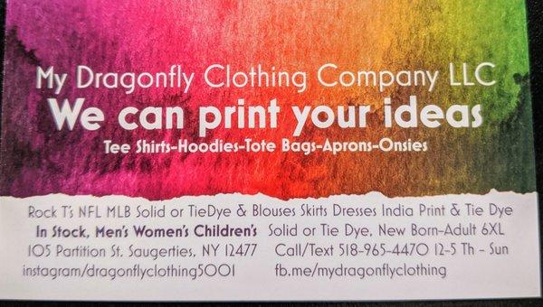 My Dragonfly Clothing Company