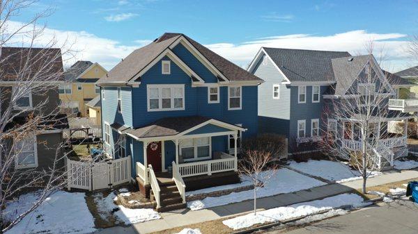 Chavez Roofing and Construction performed the re-roof, painting, pergola staining, and concrete staining.