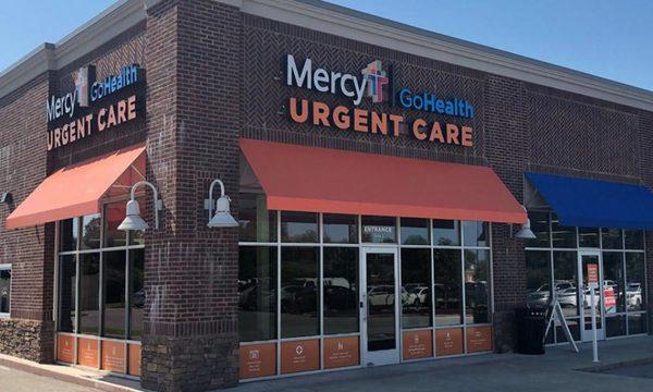 Mercy-GoHealth Urgent Care Fayetteville, AR Location Entrance