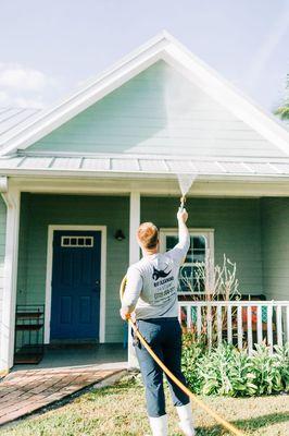 House washing