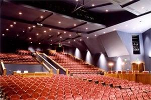 Inside of Cailloux Theater in Kerrville