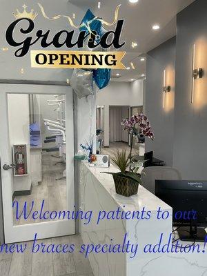 We now have a state of the art specialty center for Braces, dental implants, and more!!! Schedule your consultation today!!