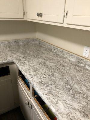 New countertops