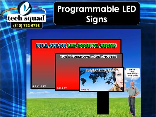 Lowest priced programmable LED signs!