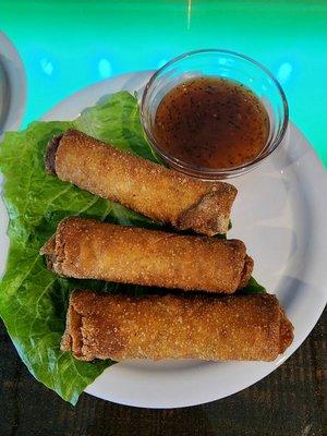 3 Egg Rolls with Pepper Jelly