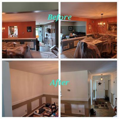 Dining room makeover