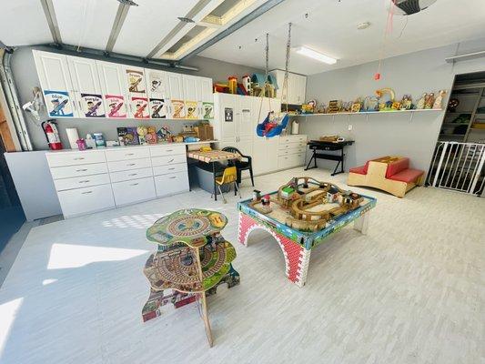 Our renovated playroom