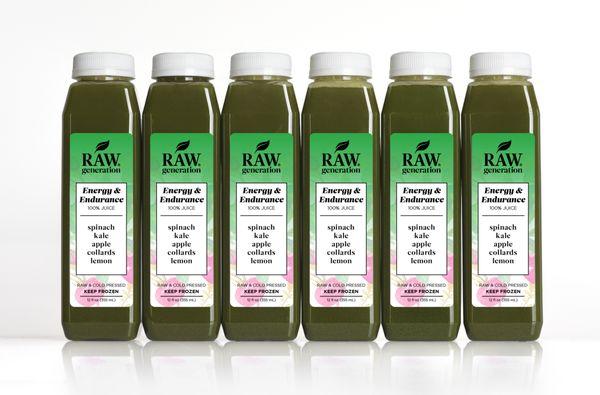 Raw, Energy & Endurance Juice