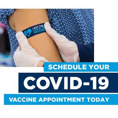 Call today to schedule your Covid-19 Vaccine & Booster