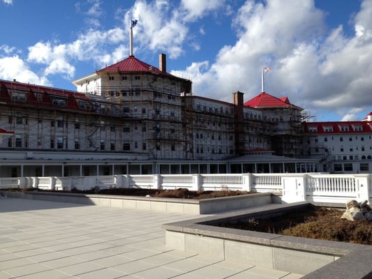 New England Scaffolding at the Mt. Washington Hotel, New Hampshire