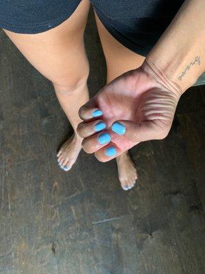 Gel Mani/pedi