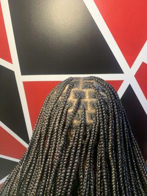 Knotless braids