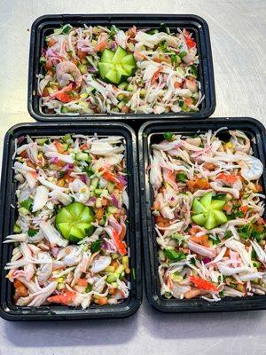 Personal tray ( Feeds 1 ) 
Mix Ceviche