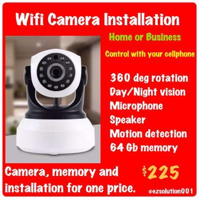 Wifi Camera Installation