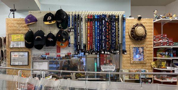 Wide selection of NFL teams' lanyards!