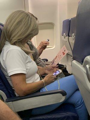 I sat next to this Finance of America employee on a flight out of Burbank today. She was incredibly rude. Hire some nice people next time.