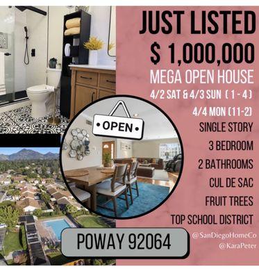 Open House In Poway