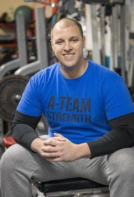 Adrian Alvarez, founder of A-Team Strength.