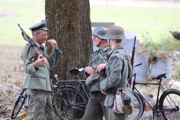 WWII Battle Reenactment at Renninger's Field, Mount Dora 2.23.20