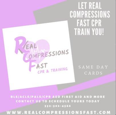 Real Compressions Fast CPR & Training