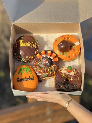 Thanksgiving Day specialty donuts