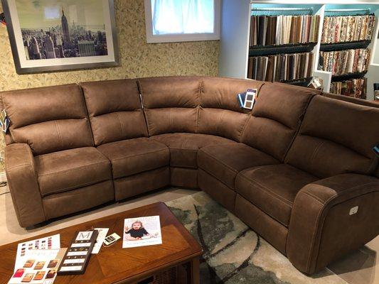 Flexsteel Rhapsody Power Sectional