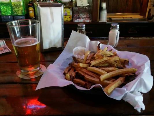 Fresh cut fries with special sauce