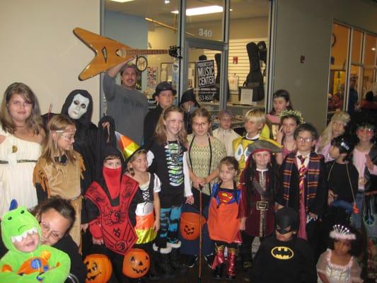 Halloween at Progressive Music Center, October 2011