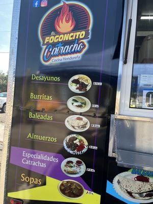 The food Truck serving Honduras cuisine