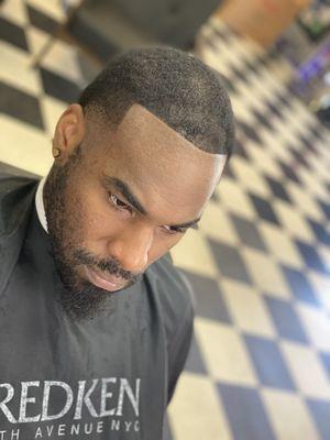 Taper with undetected hairline restoration & sharp edge up