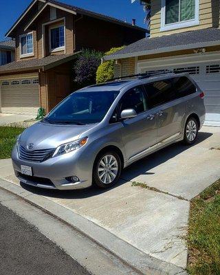 Meena had her van fully detailed i side and out looks great!