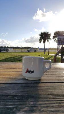 Coffee and airplanes