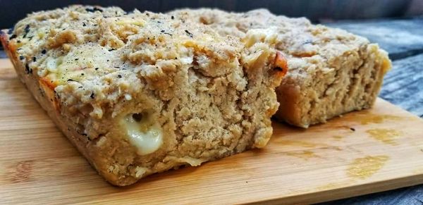 Smoked beer bread