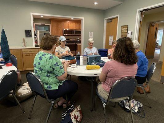 St Andrew's knitting circle