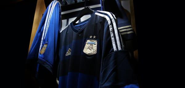 The 2014 World Cup adidas Argentina Home Jersey! Awesome!!!